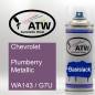 Preview: Chevrolet, Plumberry Metallic, WA143 / G7U: 400ml Sprühdose, von ATW Autoteile West.